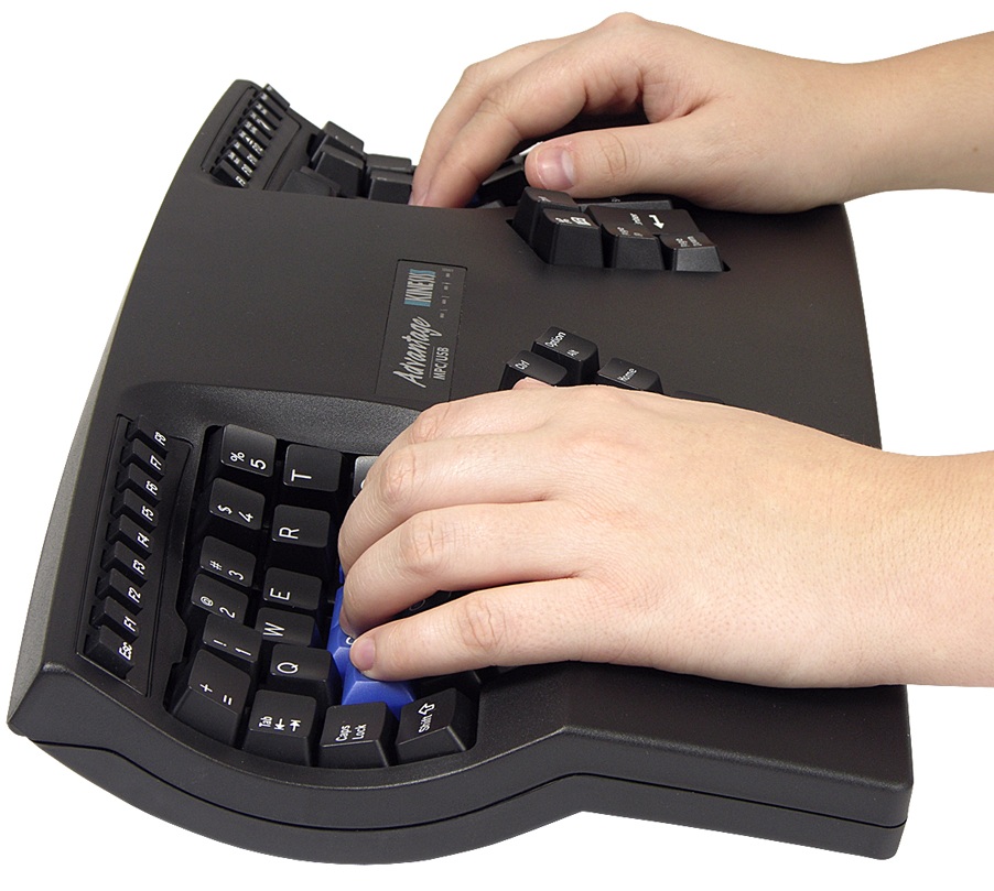 Carpal Tunnel Ergonomic Keyboard And Mouse - Wireless Ergonomic